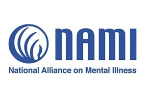 The national alliance on mental illness logo.