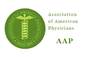 The association of american physicians logo.